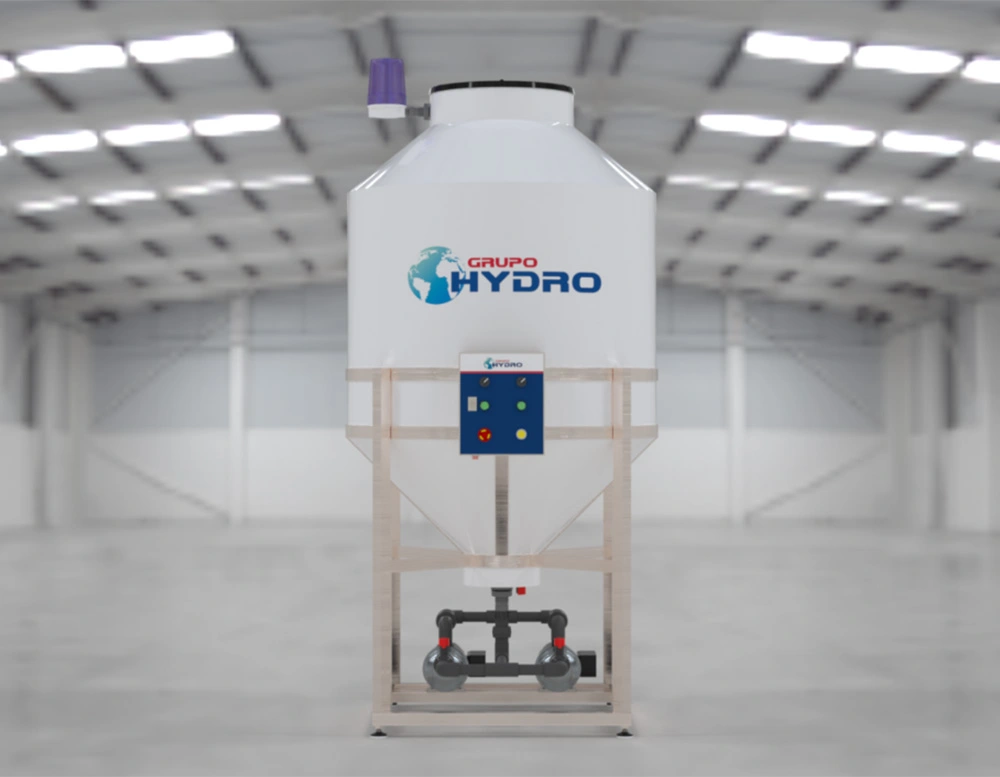 Tolva de Fondo Cónico 600L - almacenamiento y distribución